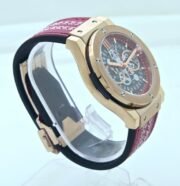 Hublot Vendom Classic Fusion Chrono Cricket World Cup RED Watch - Image 5