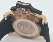 Graham Chronofighter Oversize Blue Rubber Strap Watch - Image 8