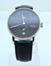 Nomos Glashutte LAMBDA Gangreserve 84 Stunden Black Steel Power Reserve Swiss Automatic Watch - Image 2