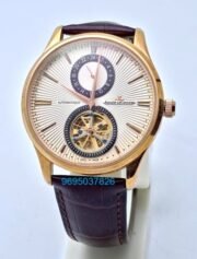Jaeger Lecoultre Tourbillon GMT Swiss Automatic Watch - Image 2