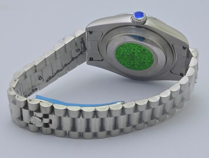 Rolex Day-Date Arabic Dial Ice Blue Automatic Watch - 2 - Image 7