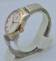 Omega De-Ville White Rose Gold Bracelet Swiss Automatic Watch - Image 4