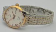 Omega De-Ville White Rose Gold Bracelet Swiss Automatic Watch - Image 6