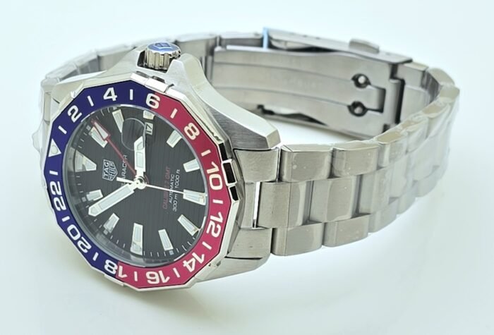 Tag Heuer Aquaracer Professional 300 GMT Black Swiss Automatic Watch - Image 6