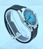 Omega Seamaster Aqua Terra Turquoise Rubber Strap Swiss Automatic Watch - Image 5