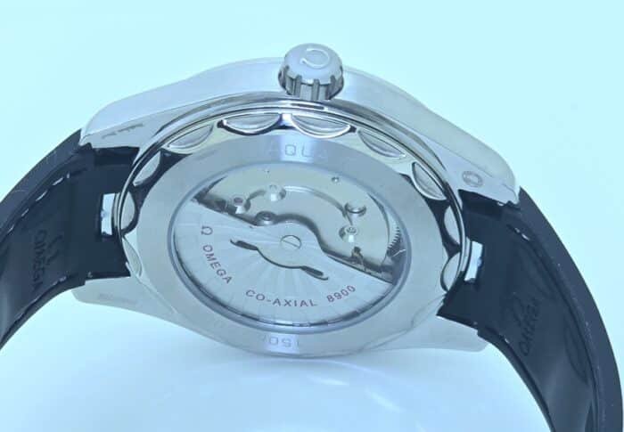 Omega Seamaster Aqua Terra Turquoise Rubber Strap Swiss Automatic Watch - Image 8