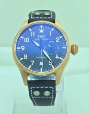 I W C Big Pilot Le Petit Prince Rose Gold Leather Strap Swiss Automatic Watch - Image 2