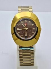 Rado Diastar Brown Rado Marking Dial DAY-DATE Swiss Automatic Watch - Image 2
