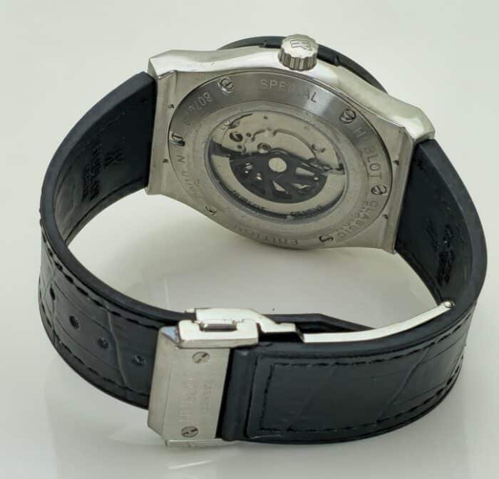Hublot Vendom Classic Black Bezel Rubber Strap Swiss Automatic Watch - Image 7