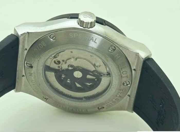 Hublot Vendom Classic Black Bezel Rubber Strap Swiss Automatic Watch - Image 8