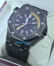 Audemars Piguet Diver Full Black Rubber Strap Swiss Automatic Watch