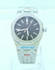 Audemars Piguet Royal Oak Jumbo Black Steel Swiss Automatic Watch - Image 2