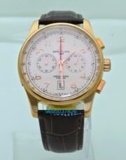 Breitling Premier Choronograph Leather Strap Watch - Image 2