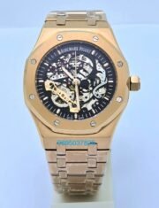 Audemars Piguet Royal Oak Rose Gold Skeleton Swiss Automatic Watch - Image 2