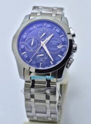 Tissot Couturier Blue Steel Bracelet Watch - Image 2