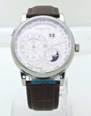 A. Lange & Shone Grand Lange 1 Moon Phase Steel White Swiss Automatic Watch - Image 2