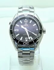Omega Seamaster Planet Ocean Black SWISS ETA 2250 Valjoux Automatic Watch - Image 2