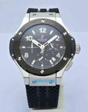 Hublot Big Bang Black Ceramic Bezel Steel Watch - Image 2