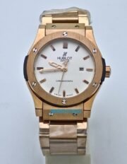 Hublot Vendom Classic Rose Gold White Swiss Automatic Watch - Image 2