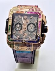 Hublot Square Bang Unico Rainbow Watch - Image 2