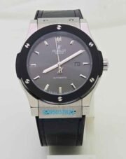 Hublot Vendom Classic Black Bezel Rubber Strap Swiss Automatic Watch - Image 2