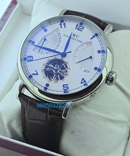 Schaffhausen Portofino DAY-DATE Tourbillon Steel