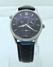 Jaeger Le Coultre Master Control Power Reserve Black Swiss ETA Automatic Watch - Image 2
