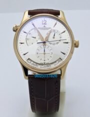 Jaeger Le Coultre Master Control Power Reserve White Rose Gold Swiss ETA Automatic Watch - Image 2