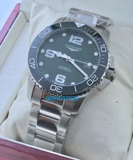 Longines Hydroconquest Green Swiss Automatic Watch