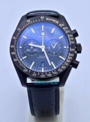 Omega Speedmaster Dark Side Of Moon Black Strap Watch - Image 2