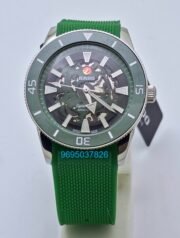 Rado Captain Cook X England Cricket Green Rubber Strap Limited Edition Swiss Automatic Watch - Image 2