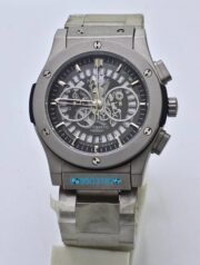 Hublot Classic Fusion Chronograph Steel Date Watch - Image 2