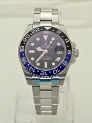 Rolex GMT Master ii BATMAN Oyster Bracelet Swiss ETA 7750 Valjoux Movement Watch - Image 2