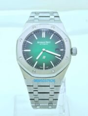 Audemars Piguet Royal Oak Jumbo Green Steel Swiss Automatic Watch - Image 2