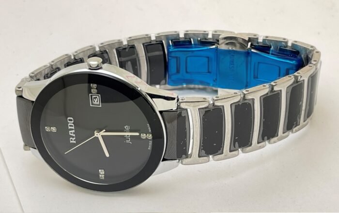 Rado Jublie Daistar Black Dial Steel Dual Tone Watch - Image 6