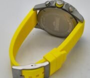 Breitling Endurance Pro Chronometer Steel Yellow Rubber Strap Watch - Image 7