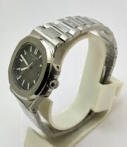 Patek Philippe Nautilus Steel Grey Swiss Automatic Watch - Image 4