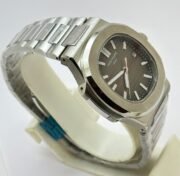 Patek Philippe Nautilus Steel Grey Swiss Automatic Watch - Image 5
