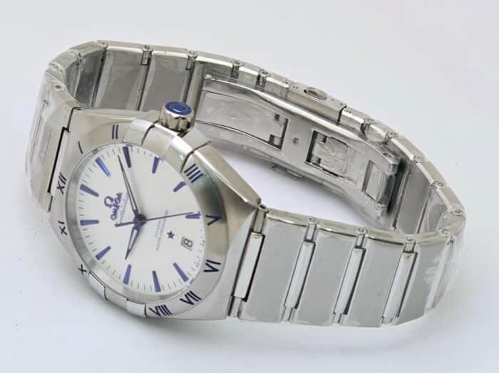 Omega Constellation Double Eagle Blue Marking Limited Edition Swiss Automatic Watch - Image 6