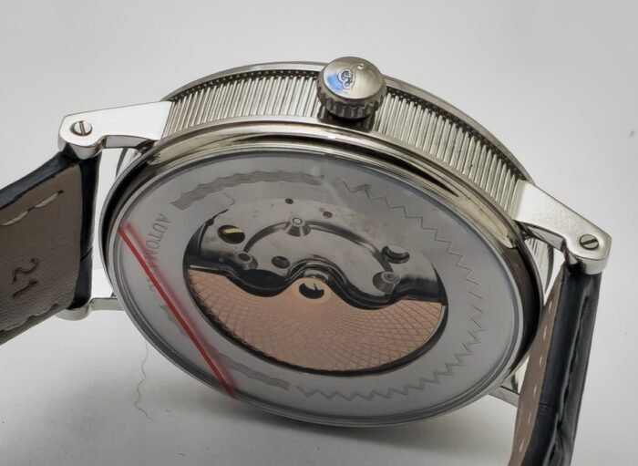 Breguet Classique 1175 Black Leather Strap Swiss ETA Automatic Watch - Image 8