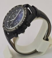 Omega Speedmaster Dark Side Of Moon Black Strap Watch - Image 4
