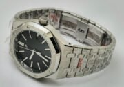 Audemars Piguet Royal Oak Jumbo Black Steel Swiss Automatic Watch - Image 6