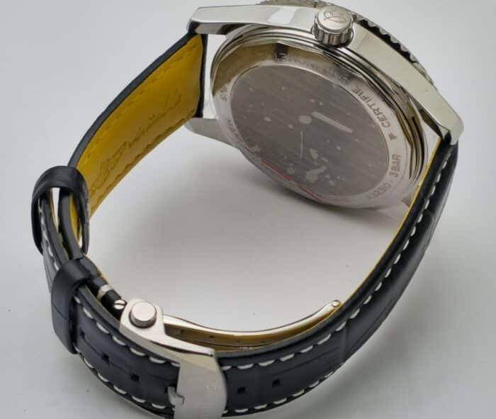 Breitling Navitimer GMT Black Leather Strap Swiss Automatic Watch - Image 7