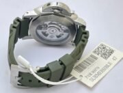 Panerai Submersible Green Rubber Strap Swiss Automatic Watch - Image 7