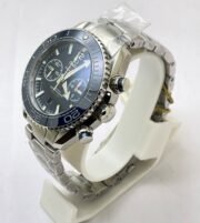 Omega Seamaster Planet Ocean Chronograph Blue SWISS ETA 2250 Valjoux Automatic Watch - Image 4