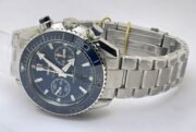 Omega Seamaster Planet Ocean Chronograph Blue SWISS ETA 2250 Valjoux Automatic Watch - Image 6