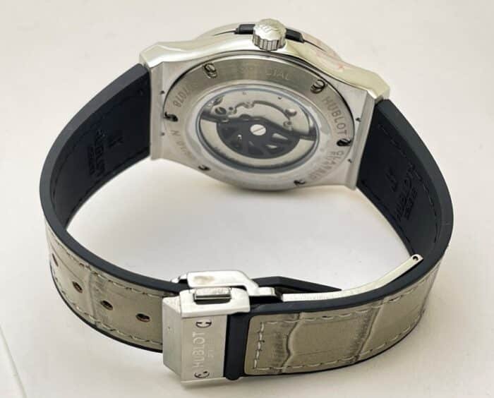Hublot Vendom Classic Steel Grey Strap Swiss Automatic Watch - Image 7