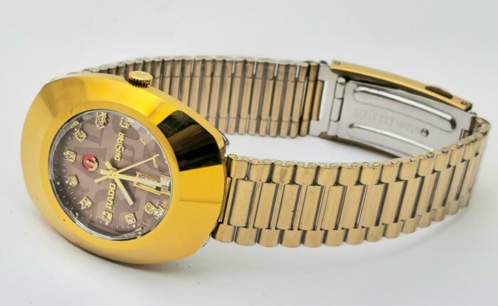 Rado Diastar Brown Rado Marking Dial DAY-DATE Swiss Automatic Watch - Image 6