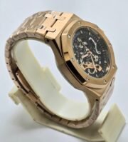 Audemars Piguet Royal Oak Rose Gold Skeleton Swiss Automatic Watch - Image 5