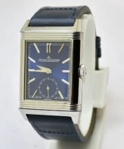 Jaeger Lecoultre Reverso Tribute Duoface Steel Swiss ETA 7750 Valjoux Movement Watch - Image 5